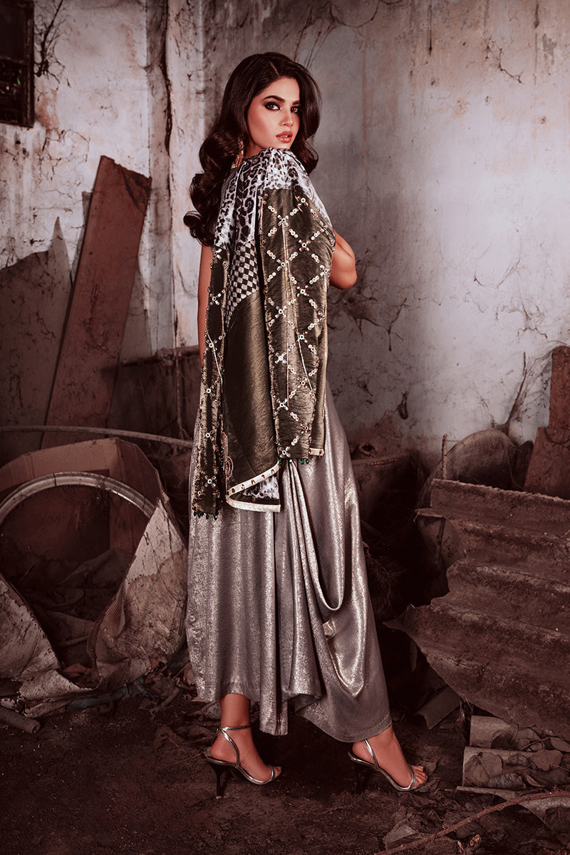 Wardha Saleem | Starlit Collection | LAMYA by Wardha Saleem - Designer Dress - Type: Ladies Clothes - Available at Libayah - 100% Original