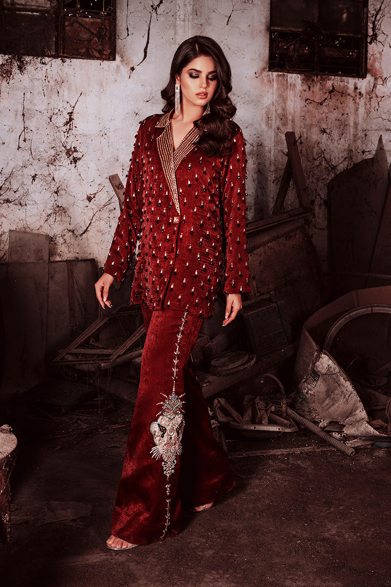 Wardha Saleem | Starlit Collection | RIWA by Wardha Saleem - Designer Dress - Type: Ladies Clothes - Available at Libayah - 100% Original