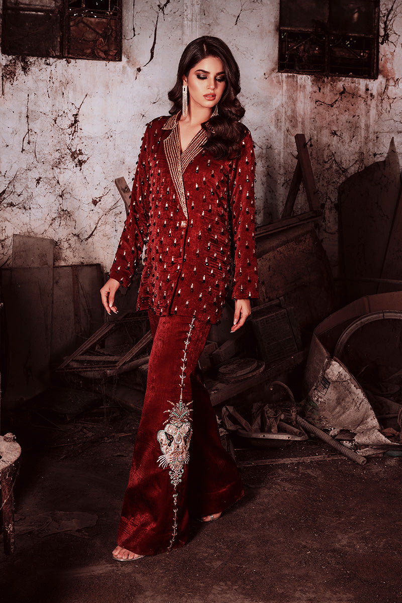 Wardha Saleem | Starlit Collection | RIWA by Wardha Saleem - Designer Dress - Type: Ladies Clothes - Available at Libayah - 100% Original