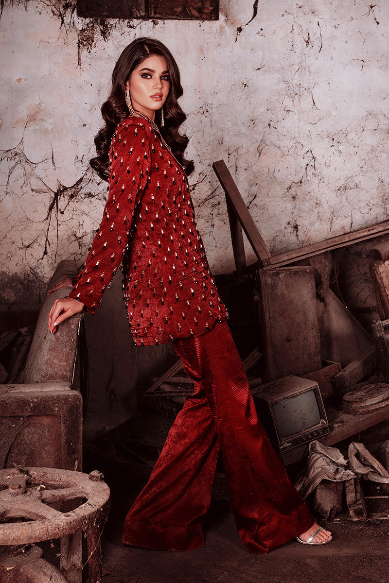 Wardha Saleem | Starlit Collection | RIWA by Wardha Saleem - Designer Dress - Type: Ladies Clothes - Available at Libayah - 100% Original