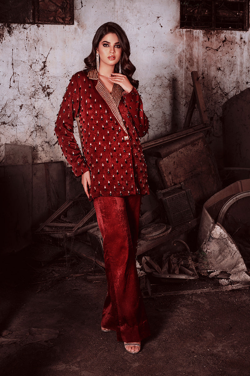 Wardha Saleem | Starlit Collection | RIWA by Wardha Saleem - Designer Dress - Type: Ladies Clothes - Available at Libayah - 100% Original