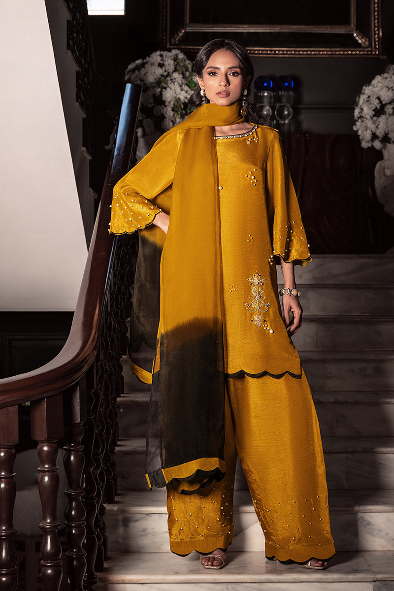 Wardha Saleem | Zimal Silk Edit | Elise by Wardha Saleem - Designer Dress  - Type : Ladies Clothes - Available at Libayah - 100% Original 