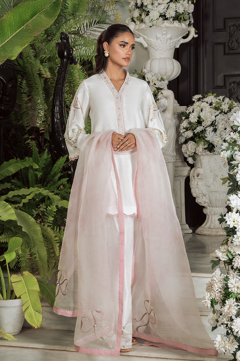 Wardha Saleem | Zimal Silk Edit | Elara by Wardha Saleem - Designer Dress  - Type : Ladies Clothes - Available at Libayah - 100% Original 