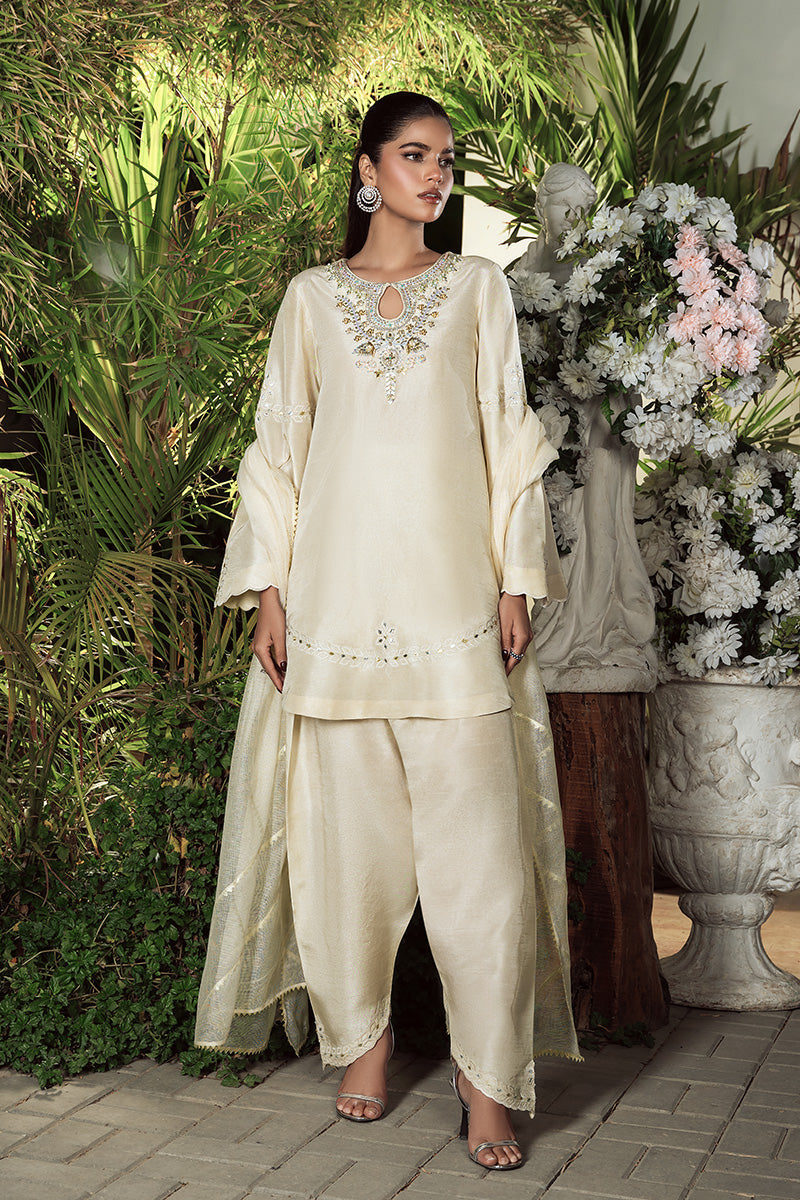 Wardha Saleem | Zimal Silk Edit | Nahel by Wardha Saleem - Designer Dress  - Type : Ladies Clothes - Available at Libayah - 100% Original 