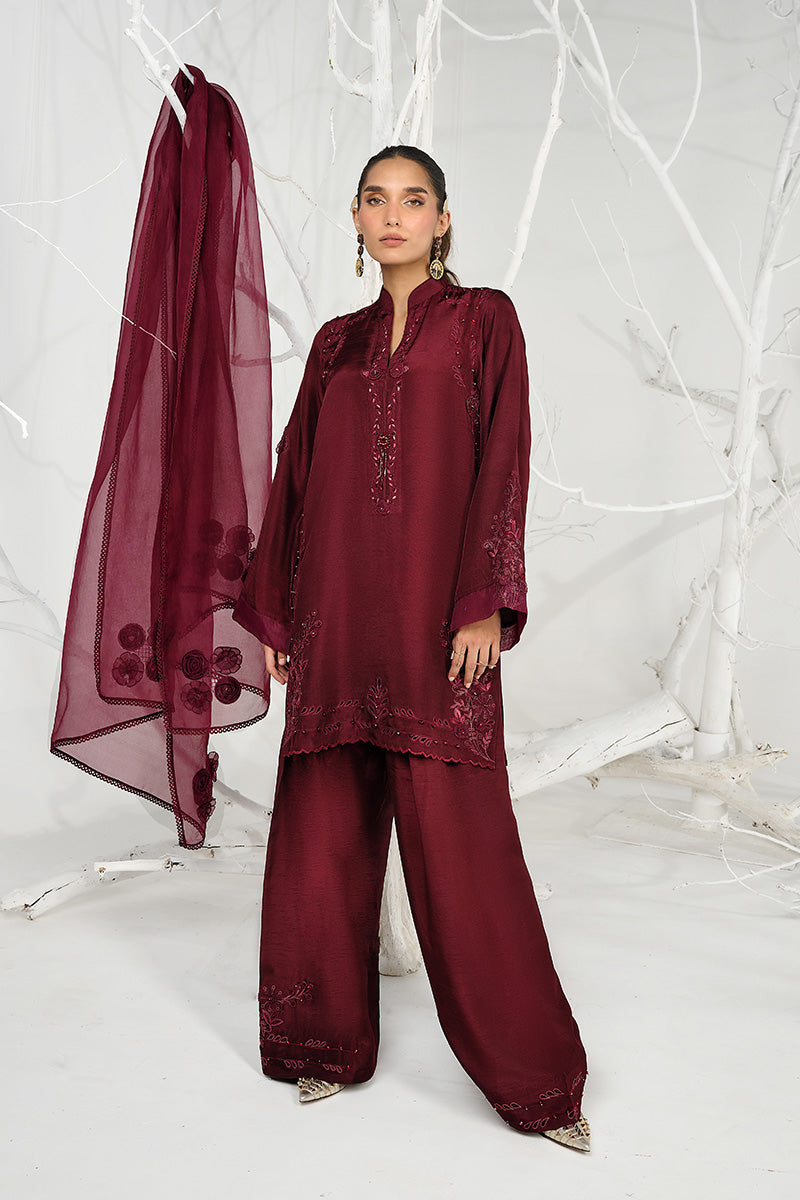 Wardha Saleem | Zimal Silk Edit | Dia by Wardha Saleem - Designer Dress  - Type : Ladies Clothes - Available at Libayah - 100% Original 
