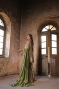 Wahaj M Khan | Banno Formals |  Mint Lama Bano Outfit by Wahaj M Khan - Designer Dress - Type: Ladies Clothes - Available at Libayah - 100% Original