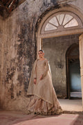 Wahaj M Khan | Banno Formals |  Ivory Elan Bano Outfit by Wahaj M Khan - Designer Dress - Type: Ladies Clothes - Available at Libayah - 100% Original