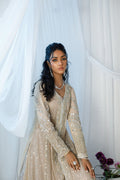 Wahaj M Khan | Zohra Drop 2 Formals | Net Ivory Zohra Jacket by Wahaj M.Khan - Designer Dress - Type: Ladies Clothes - Available at Libayah - 100% Original