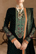 Marjjan | De Rose Velvet | MRV-07 (GREEN) by Marjjan - Designer Dress - Type: Ladies Clothes - Available at Libayah - 100% Original