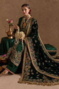 Marjjan | De Rose Velvet | MRV-11 (GREEN) by Marjjan - Designer Dress - Type: Ladies Clothes - Available at Libayah - 100% Original