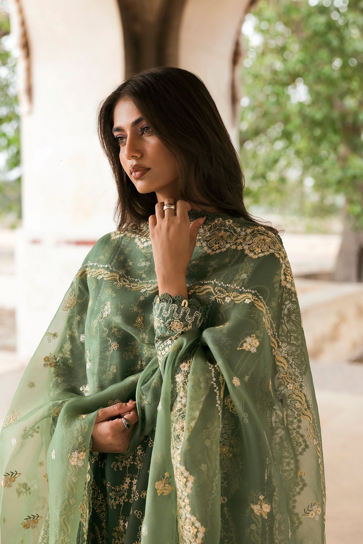 Afrozeh | Mulaqaat Lawn | Waadha by Afrozeh - Designer Dress - Type: Ladies Clothes - Available at Libayah - 100% Original