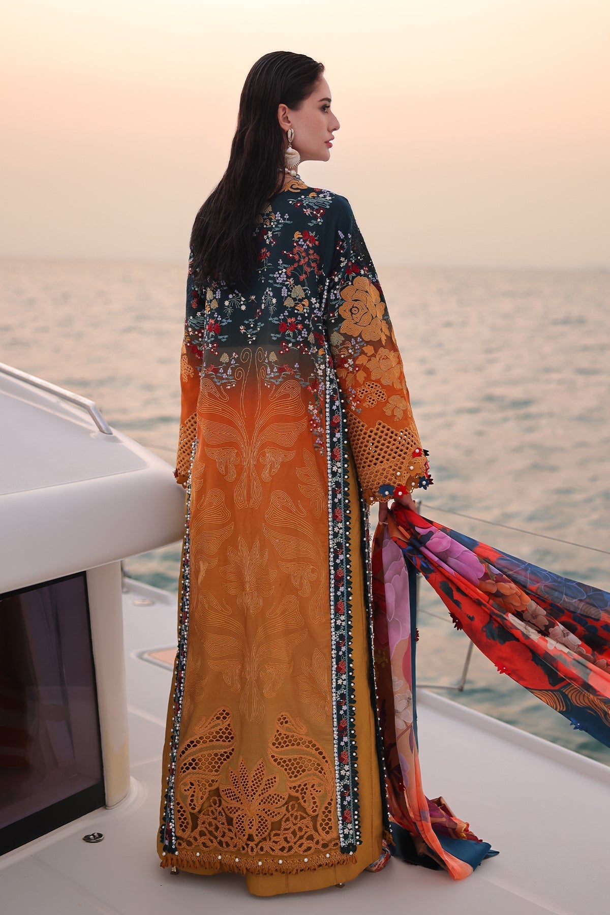Afrozeh | Lawn 25 | Halcy by Afrozeh - Designer Dress - Type: Ladies Clothes - Available at Libayah - 100% Original