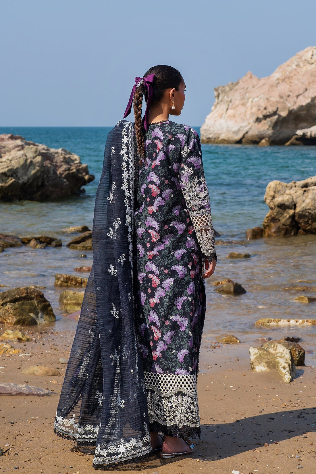 Afrozeh | Endless Summer | Velour by Afrozeh - Designer Dress - Type: Ladies Clothes - Available at Libayah - 100% Original