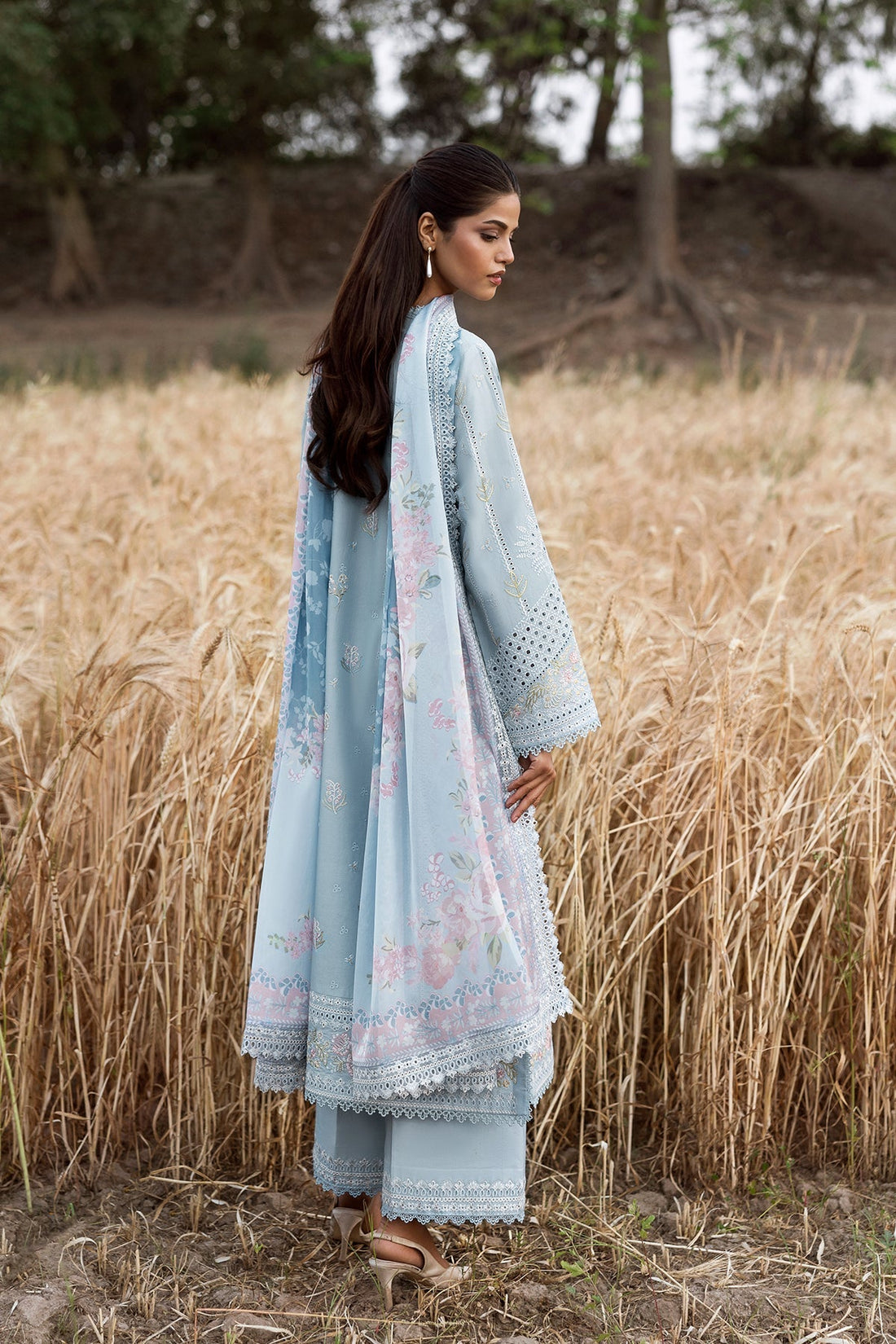 Afrozeh | Mulaqaat Lawn | Sukoon by Afrozeh - Designer Dress - Type: Ladies Clothes - Available at Libayah - 100% Original