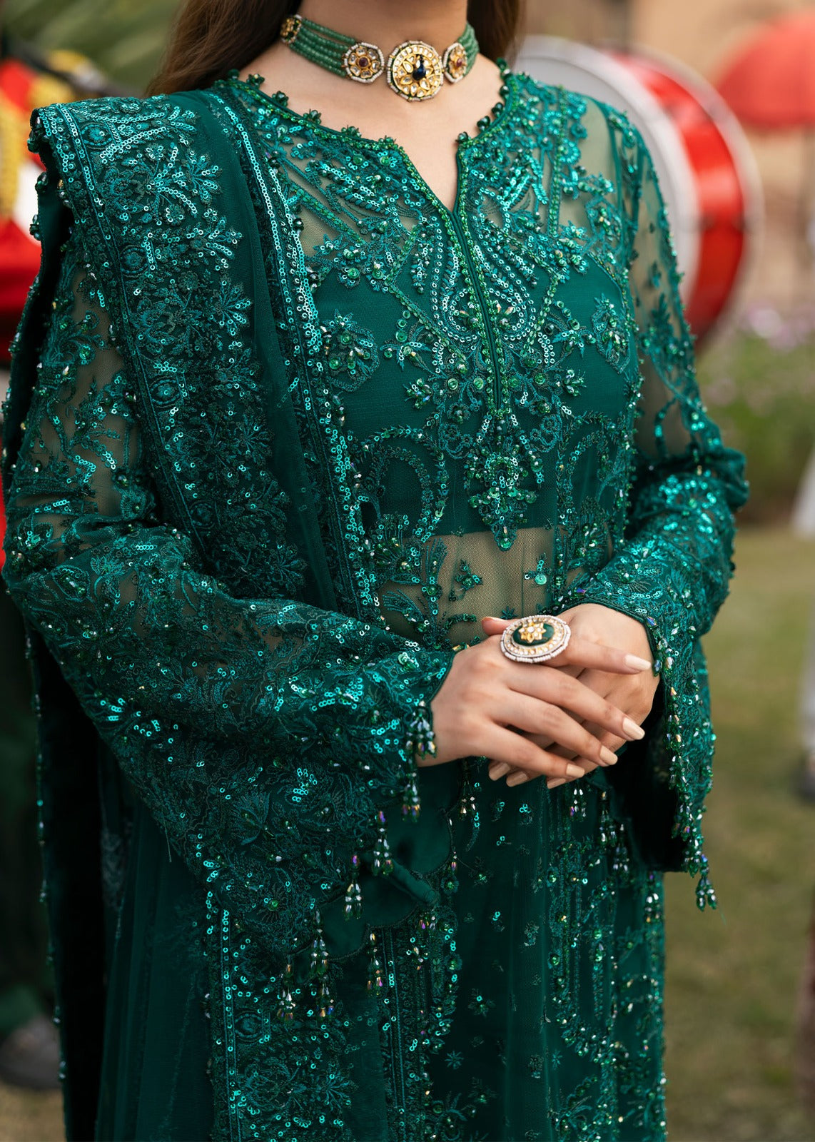 Kanwal Malik | Maahi Wedding Formals | MEHMAL by Kanwal Malik - Designer Dress - Type: Ladies Clothes - Available at Libayah - 100% Original