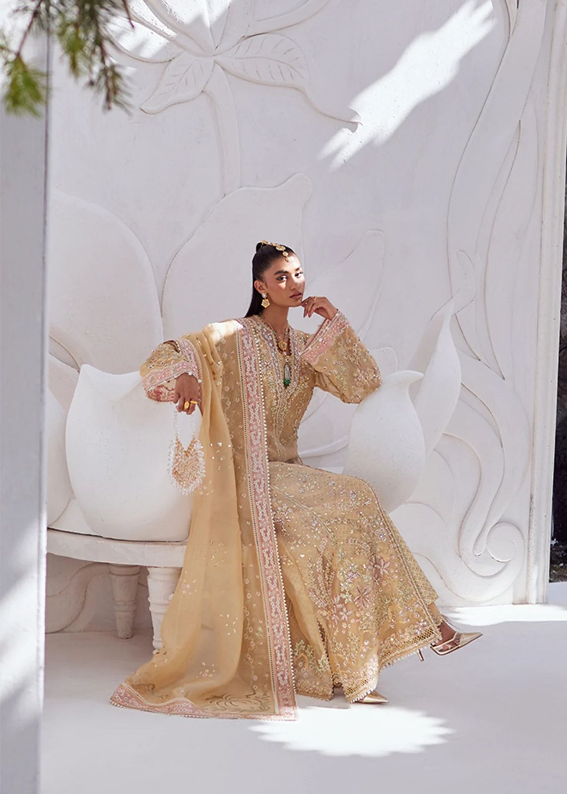 Suffuse | Freeshia RTW'24 | Suha by Suffuse - Designer Dress  - Type : Wedding Dress - Available at Libayah - 100% Original 