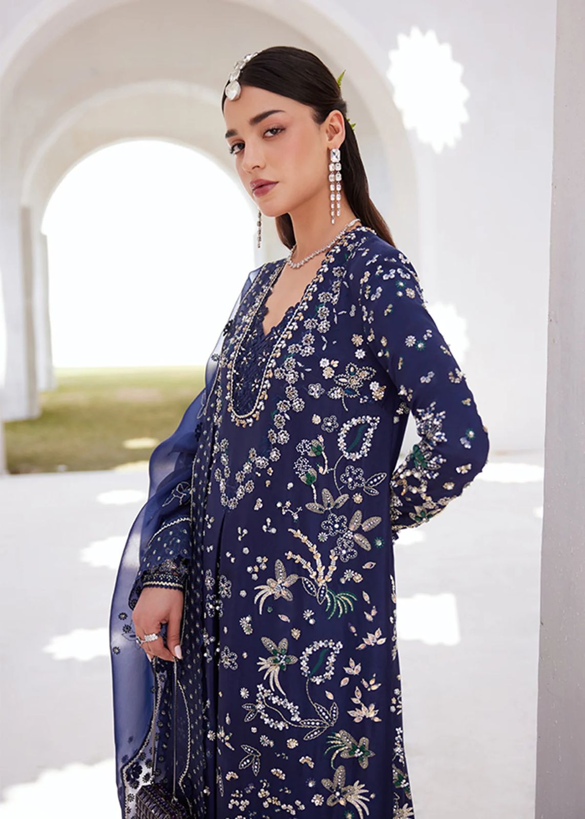 Suffuse | Freeshia RTW'24 | Aroosh by Suffuse - Designer Dress  - Type : Wedding Dress - Available at Libayah - 100% Original 