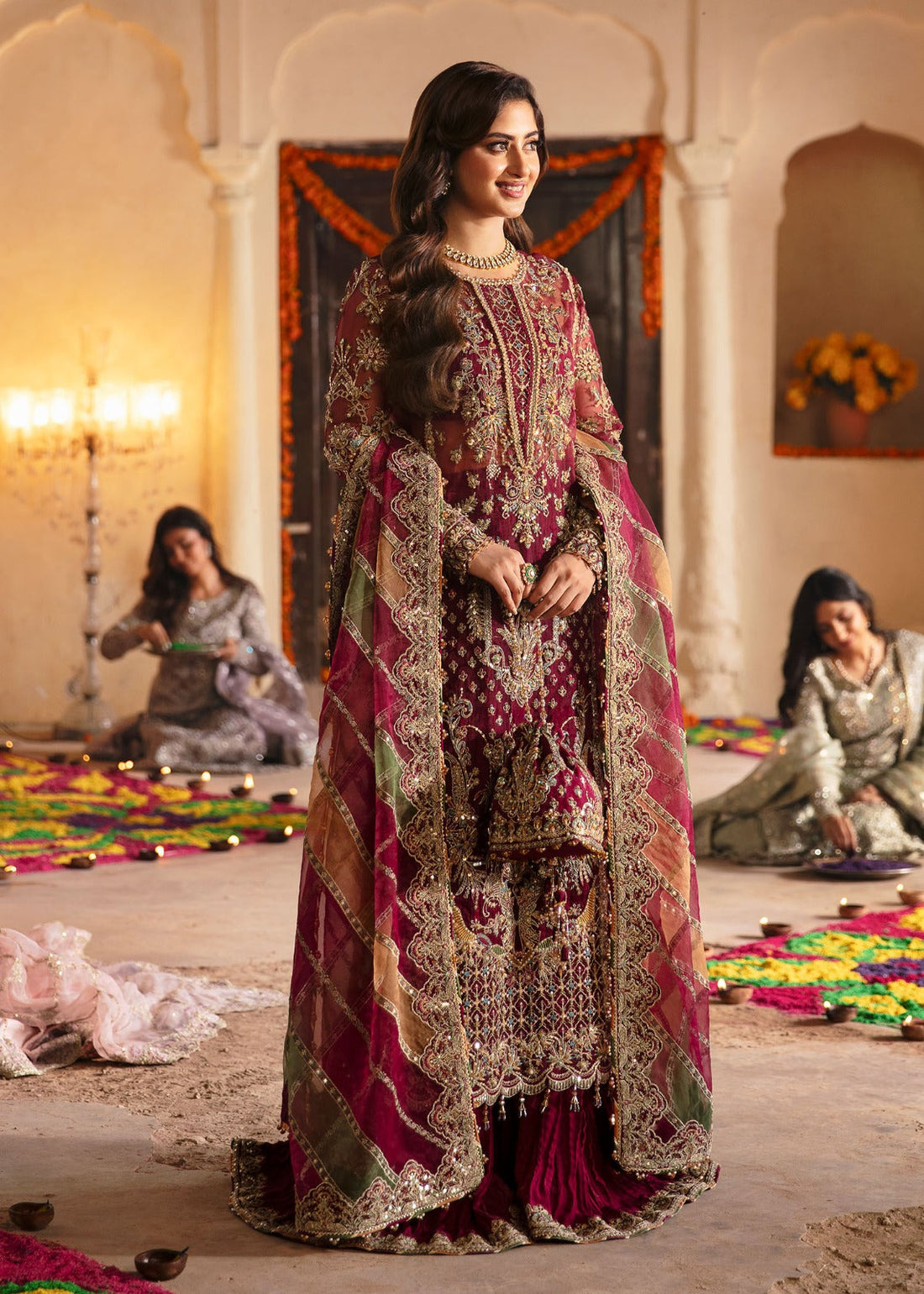 Kanwal Malik | Maahi Wedding Formals | FALAK by Kanwal Malik - Designer Dress - Type: Ladies Clothes - Available at Libayah - 100% Original