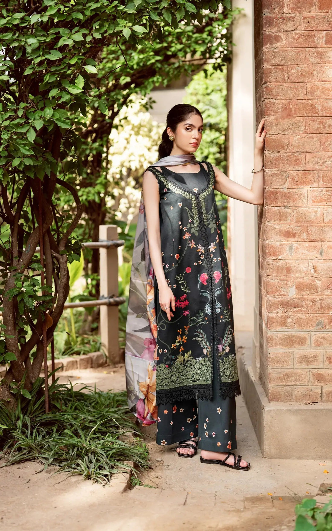 Asifa and Nabeel | Yakin Summer 25 | Elysian-(YKL25-11) by Asifa and Nabeel - Designer Dress - Type: Ladies Clothes - Available at Libayah - 100% Original