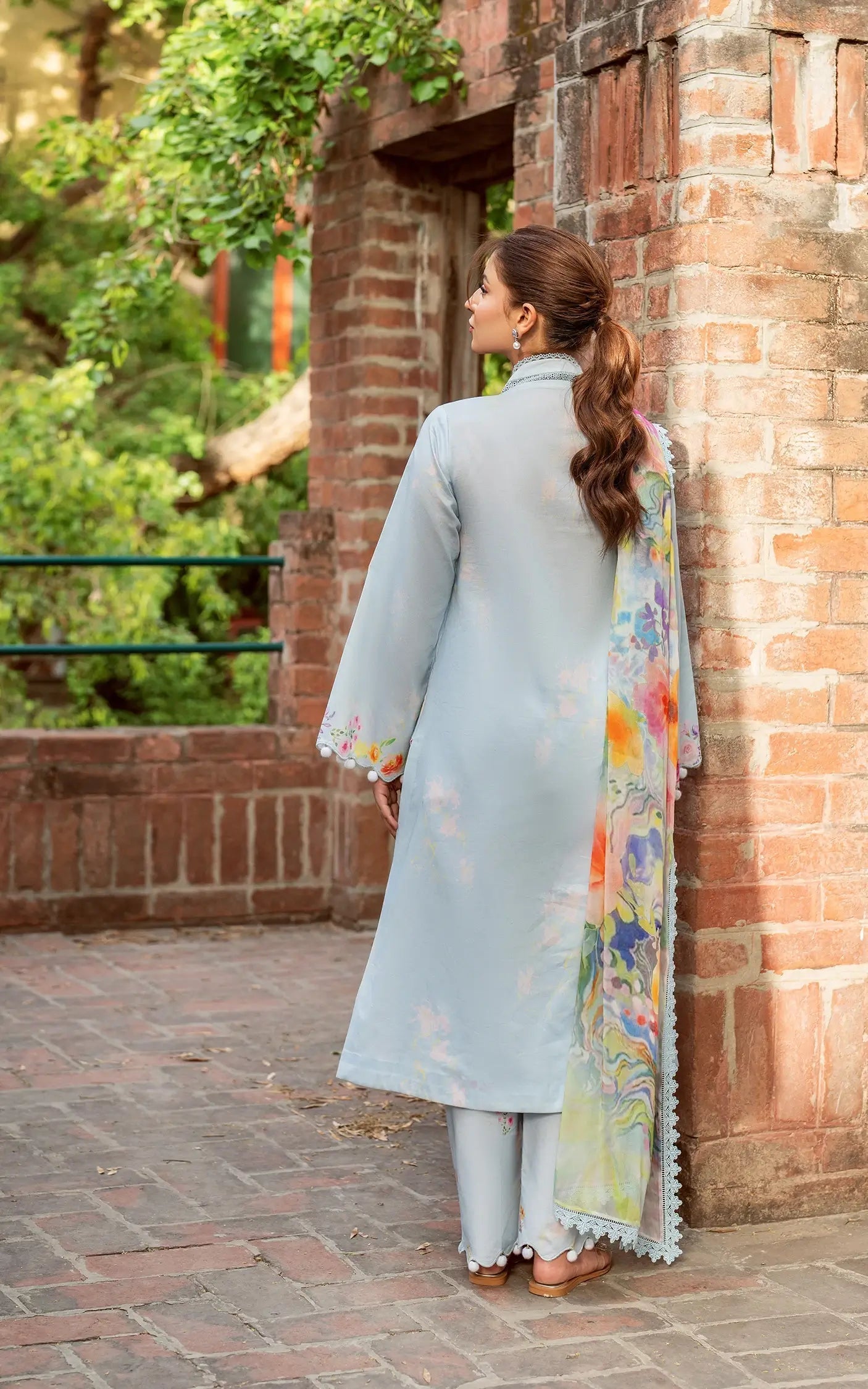 Asifa and Nabeel | Yakin Summer 25 | Whisper of Spring-(YKL25-14) by Asifa and Nabeel - Designer Dress - Type: Ladies Clothes - Available at Libayah - 100% Original