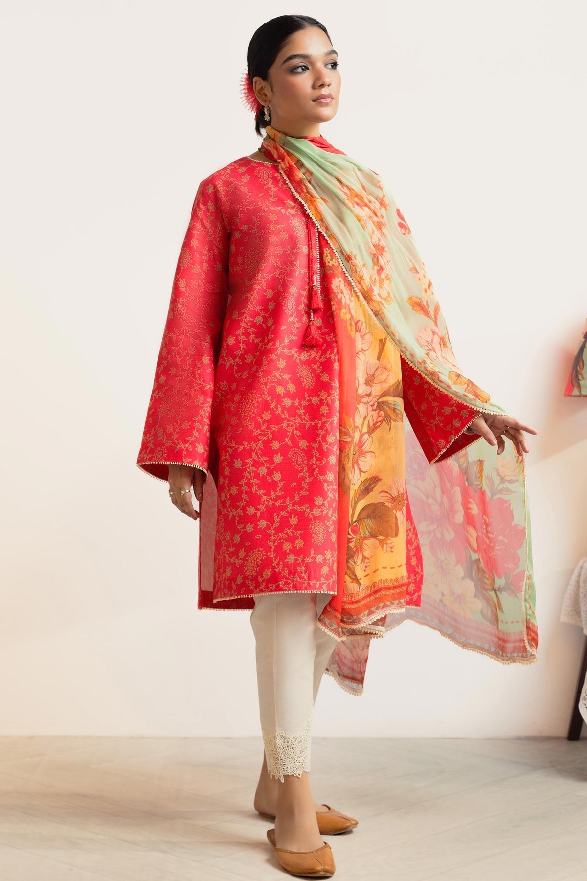 Zara Shahjahan | Coco Prints 24 | CHAMBELI-D8 by Zara Shahjahan - Designer Dress - Type: Ladies Clothes - Available at Libayah - 100% Original