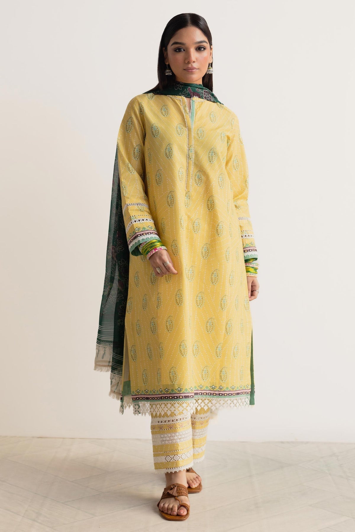 Zara Shahjahan | Coco Prints 24 | CHAMPA-D10 by Zara Shahjahan - Designer Dress - Type: Ladies Clothes - Available at Libayah - 100% Original
