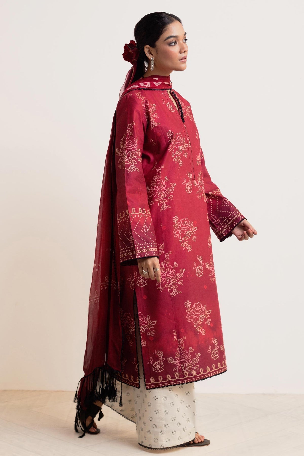 Zara Shahjahan | Coco Prints 24 | GULAB-D5 by Zara Shahjahan - Designer Dress - Type: Ladies Clothes - Available at Libayah - 100% Original