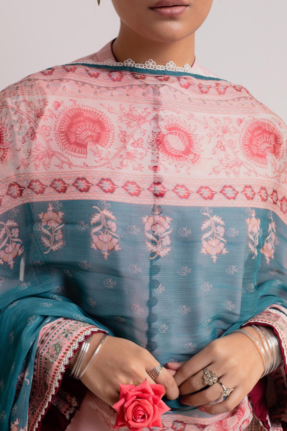 Zara Shahjahan | Coco Prints 24 | GULABI-D3 by Zara Shahjahan - Designer Dress - Type: Ladies Clothes - Available at Libayah - 100% Original