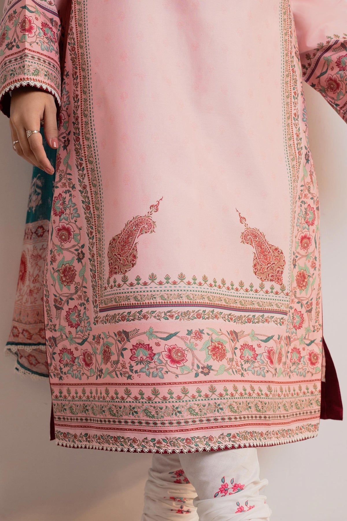 Zara Shahjahan | Coco Prints 24 | GULABI-D3 by Zara Shahjahan - Designer Dress - Type: Ladies Clothes - Available at Libayah - 100% Original
