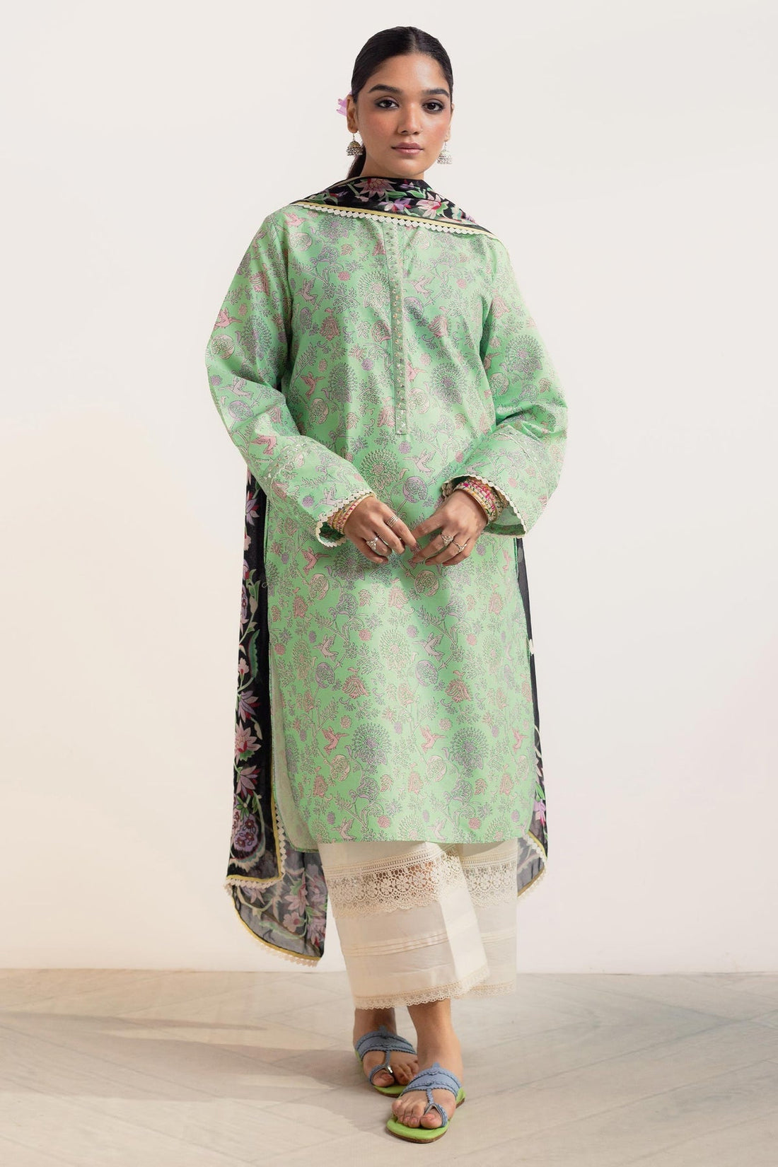 Zara Shahjahan | Coco Prints 24 | MEHAK-D6 by Zara Shahjahan - Designer Dress - Type: Ladies Clothes - Available at Libayah - 100% Original