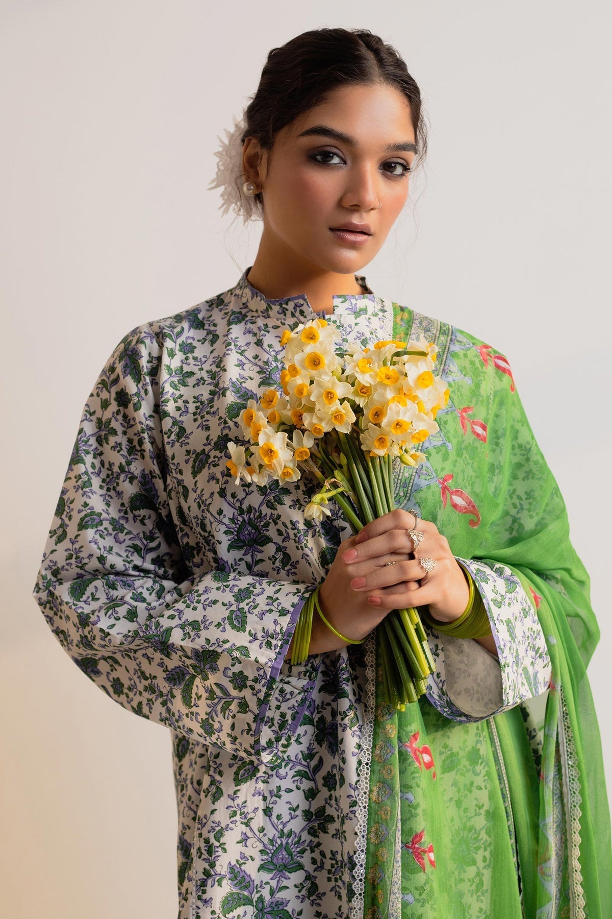 Zara Shahjahan | Coco Prints 24 | NARGIS-D2 by Zara Shahjahan - Designer Dress - Type: Ladies Clothes - Available at Libayah - 100% Original