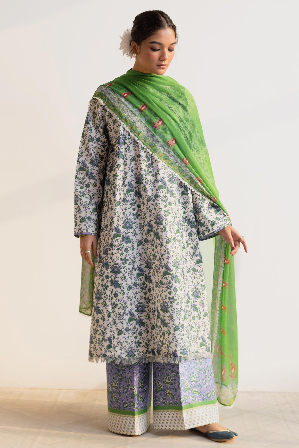 Zara Shahjahan | Coco Prints 24 | NARGIS-D2 by Zara Shahjahan - Designer Dress - Type: Ladies Clothes - Available at Libayah - 100% Original