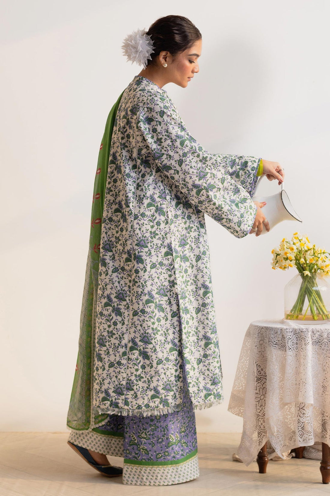 Zara Shahjahan | Coco Prints 24 | NARGIS-D2 by Zara Shahjahan - Designer Dress - Type: Ladies Clothes - Available at Libayah - 100% Original