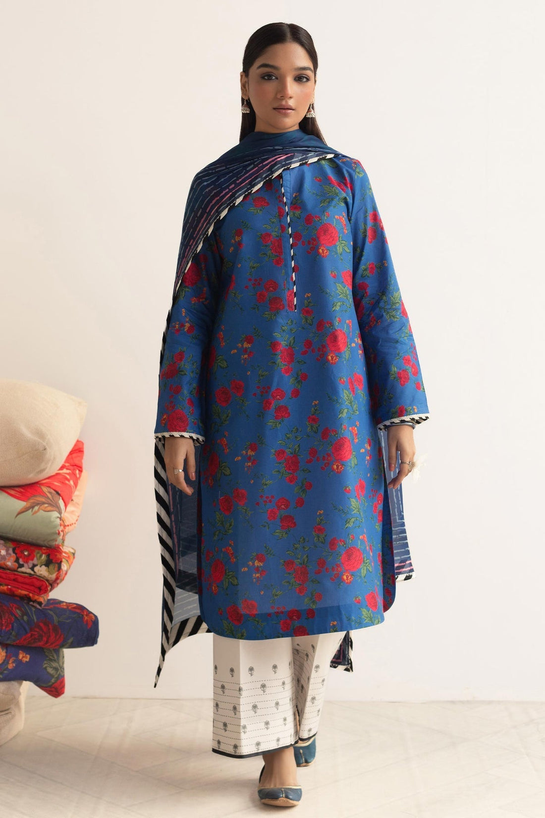 Zara Shahjahan | Coco Prints 24 | BULBUL-D1 by Zara Shahjahan - Designer Dress - Type: Ladies Clothes - Available at Libayah - 100% Original