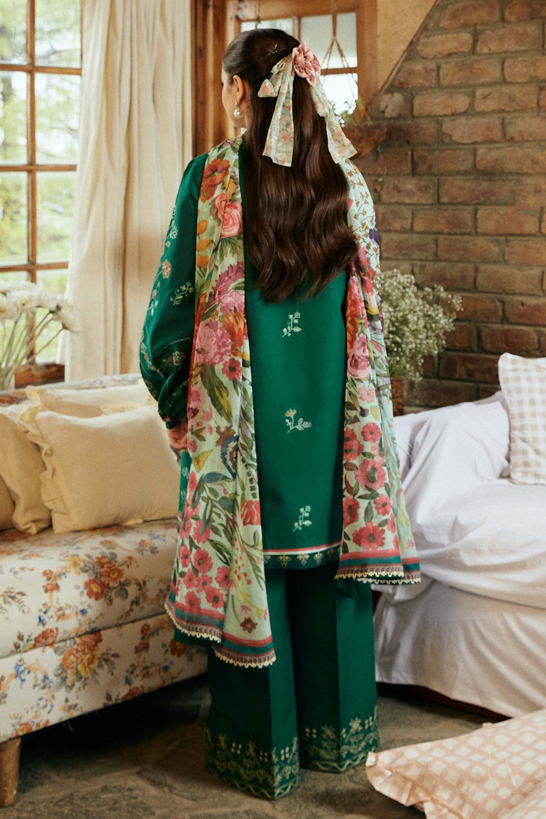 Zara Shahjahan | Coco Lawn Vol 2 | ZAIRA-9A by Zara Shahjahan - Designer Dress - Type: Ladies Clothes - Available at Libayah - 100% Original