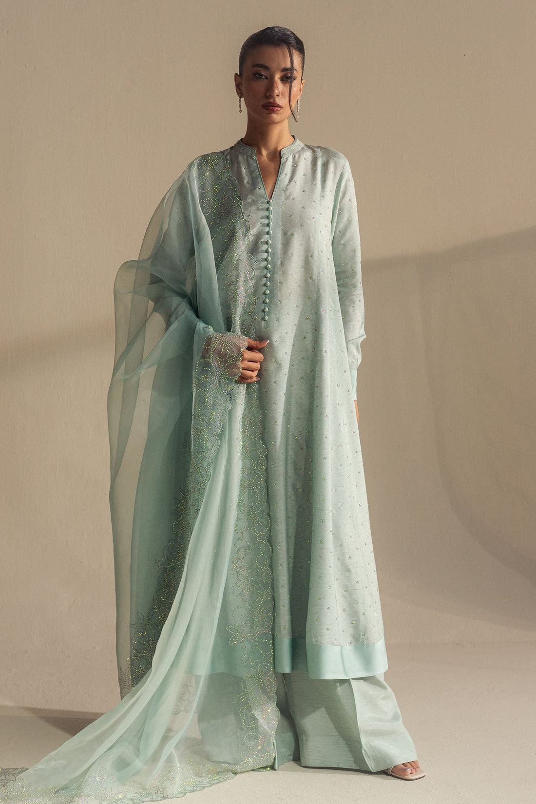 Zara Shahjahan | Fall Festive 24 | ZC-2068 by Zara Shahjahan - Designer Dress - Type: Ladies Clothes - Available at Libayah - 100% Original
