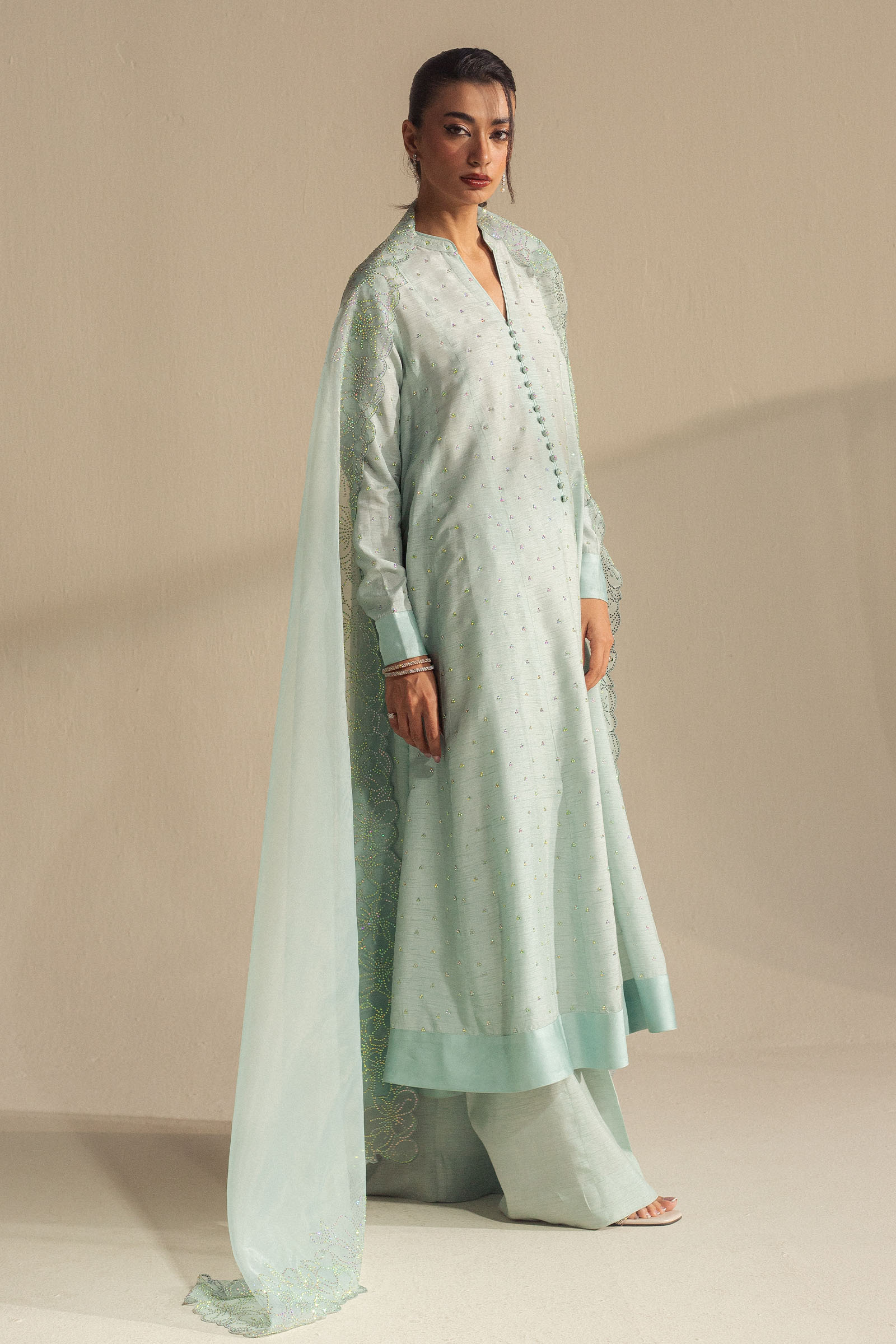 Zara Shahjahan | Fall Festive 24 | ZC-2068 by Zara Shahjahan - Designer Dress - Type: Ladies Clothes - Available at Libayah - 100% Original