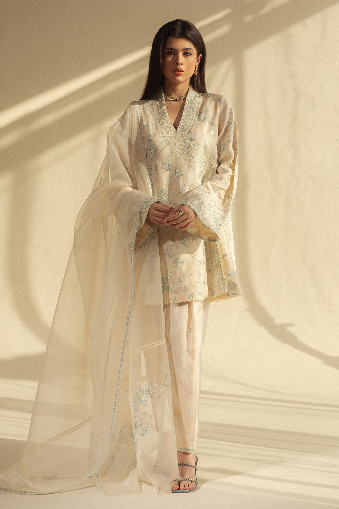 Zara Shahjahan | Fall Festive 24 | ZC-2070 by Zara Shahjahan - Designer Dress - Type: Ladies Clothes - Available at Libayah - 100% Original