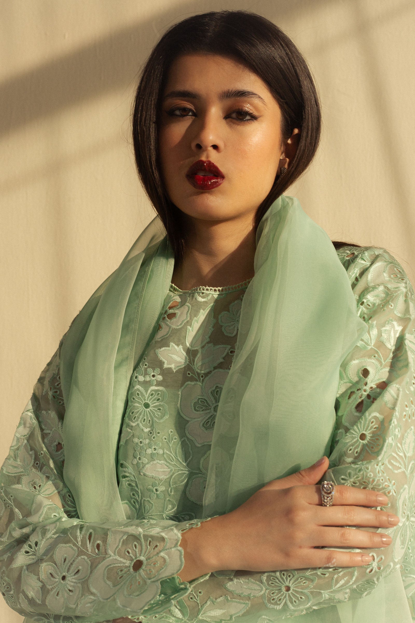 Zara Shahjahan | Fall Festive 24 | ZC-2072 by Zara Shahjahan - Designer Dress - Type: Ladies Clothes - Available at Libayah - 100% Original