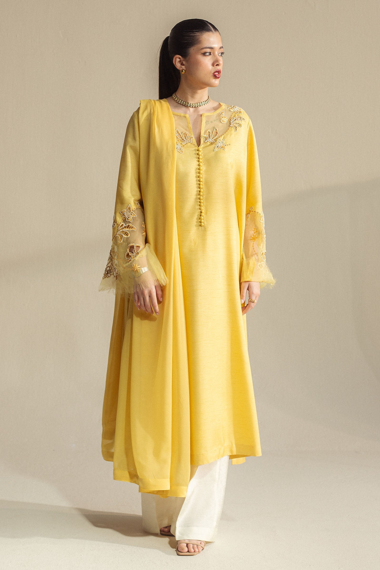 Zara Shahjahan | Fall Festive 24 | ZC-2073 by Zara Shahjahan - Designer Dress - Type: Ladies Clothes - Available at Libayah - 100% Original