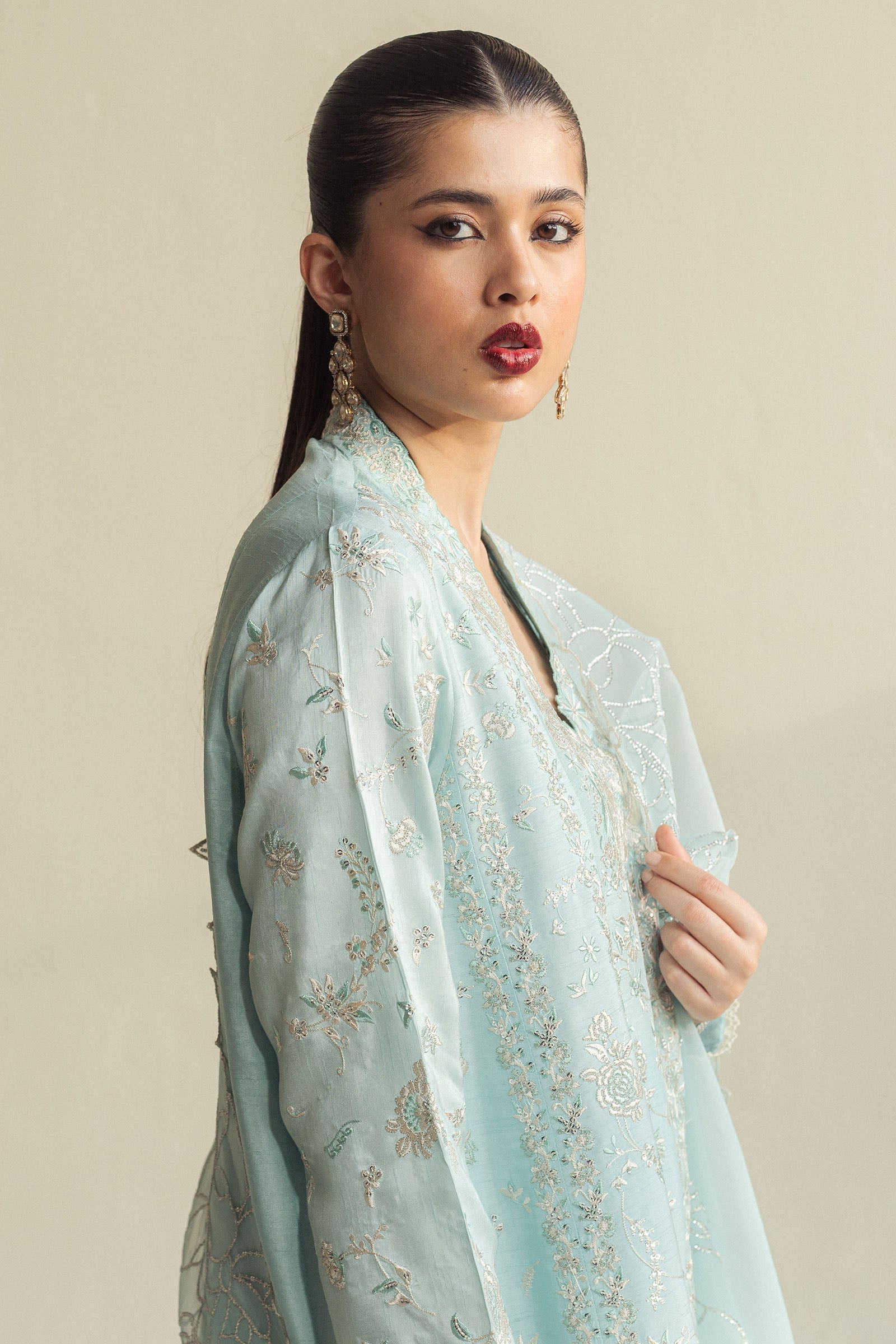 Zara Shahjahan | Fall Festive 24 | ZC-2077 by Zara Shahjahan - Designer Dress - Type: Ladies Clothes - Available at Libayah - 100% Original