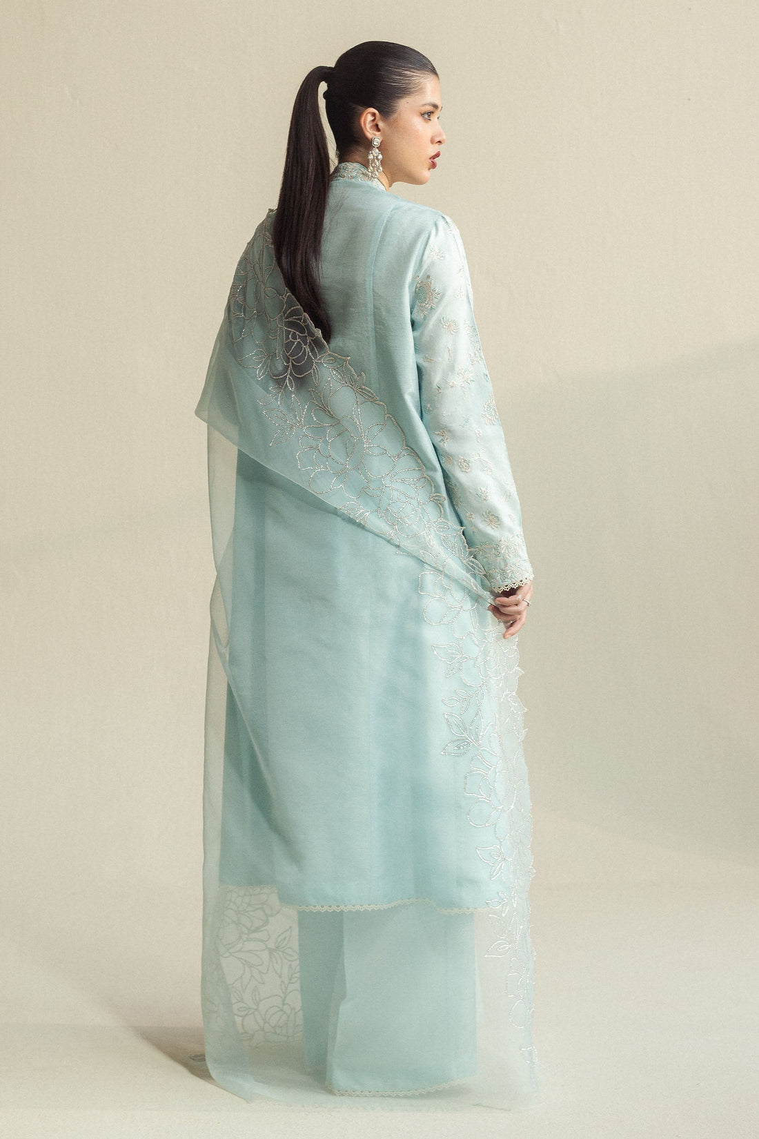 Zara Shahjahan | Fall Festive 24 | ZC-2077 by Zara Shahjahan - Designer Dress - Type: Ladies Clothes - Available at Libayah - 100% Original