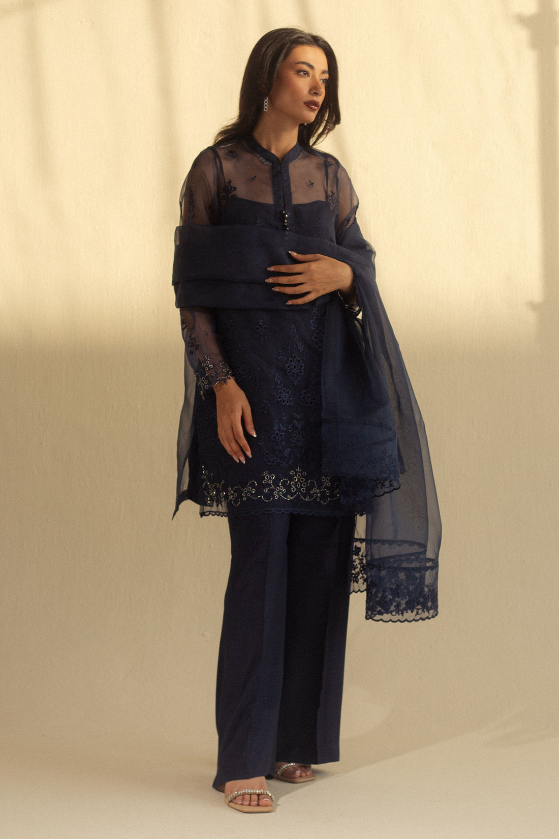 Zara Shahjahan | Fall Festive 24 | ZC-2079 by Zara Shahjahan - Designer Dress - Type: Ladies Clothes - Available at Libayah - 100% Original