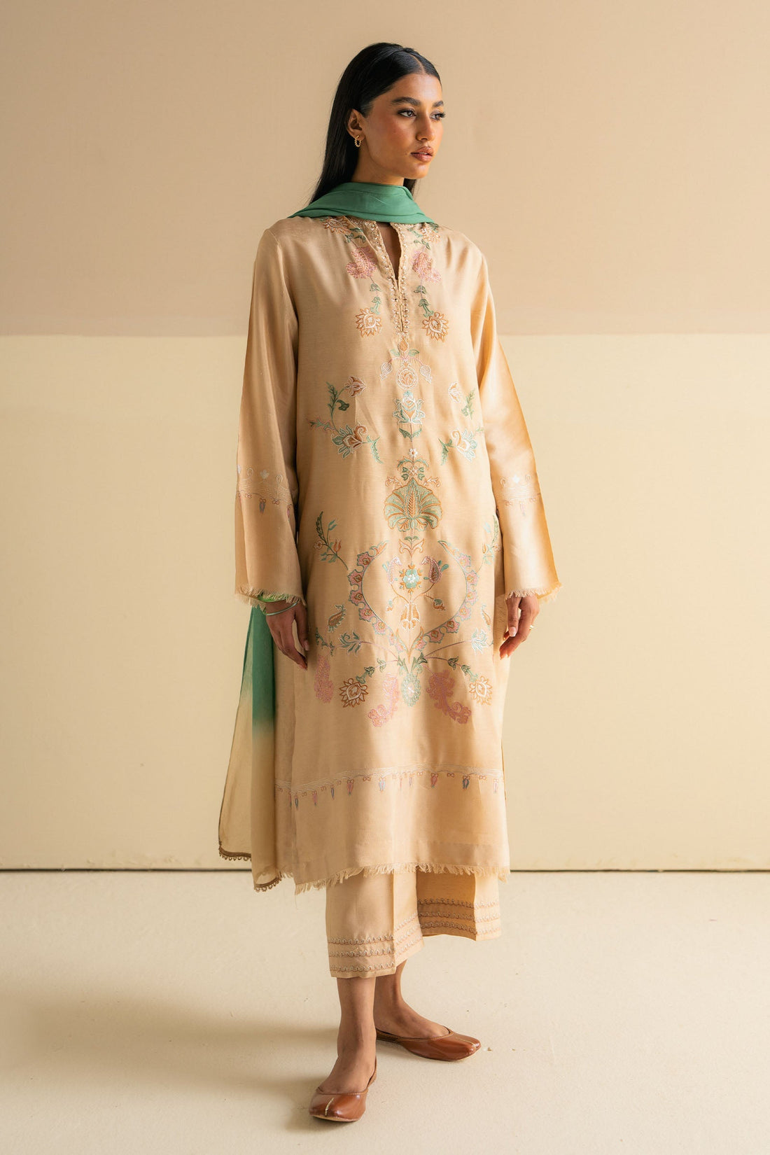 Zara Shahjahan | Pret Wear | ZC-2098 by Zara Shahjahan - Designer Dress - Type: Ladies Clothes - Available at Libayah - 100% Original