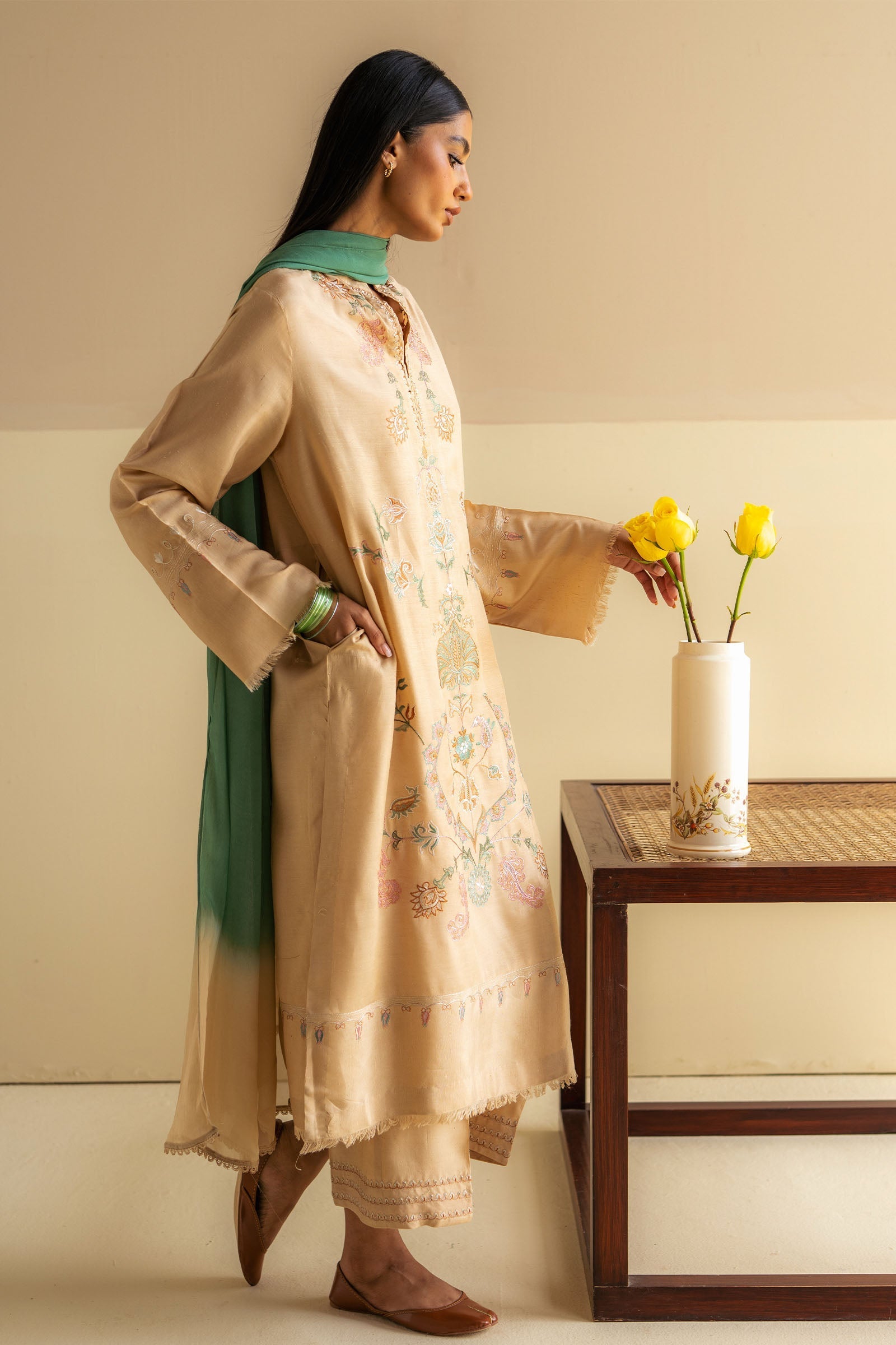 Zara Shahjahan | Pret Wear | ZC-2098 by Zara Shahjahan - Designer Dress - Type: Ladies Clothes - Available at Libayah - 100% Original