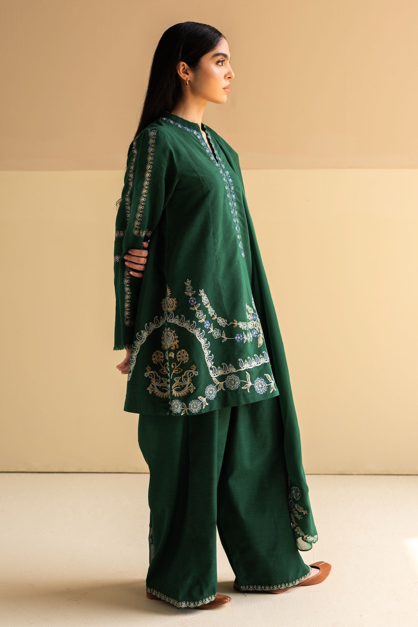 Zara Shahjahan | Pret Wear | ZC-2101 by Zara Shahjahan - Designer Dress - Type: Ladies Clothes - Available at Libayah - 100% Original