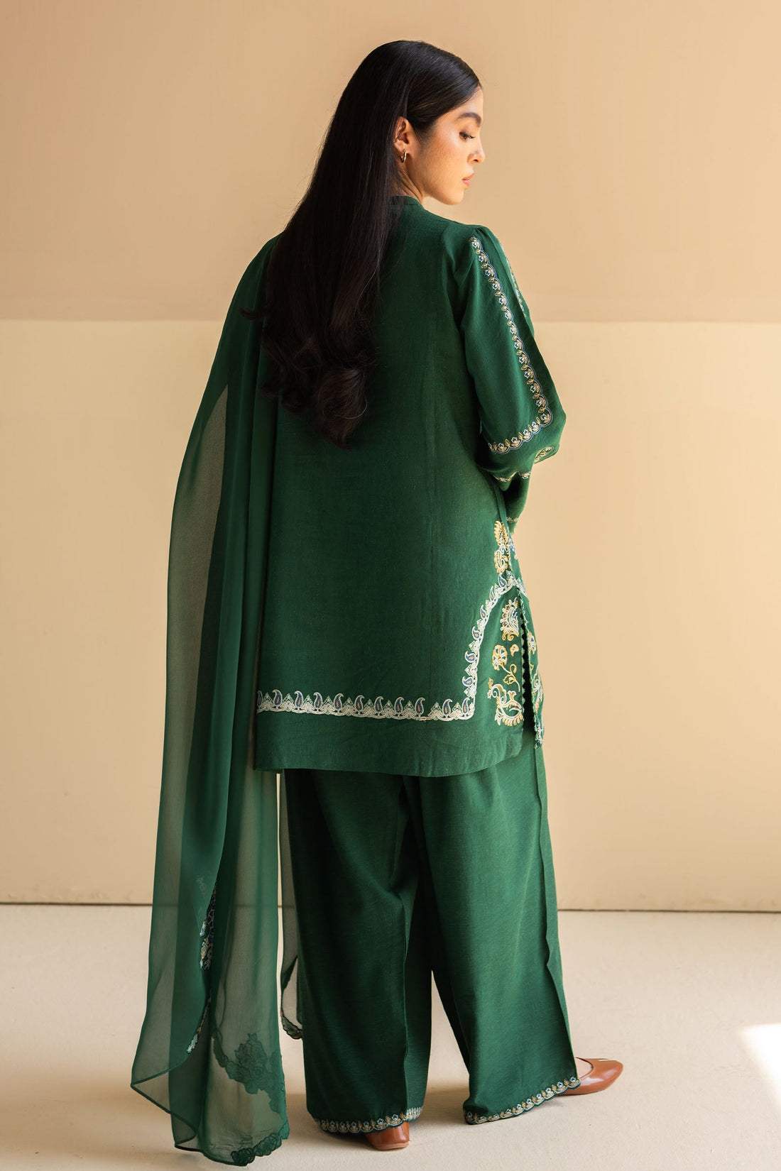 Zara Shahjahan | Pret Wear | ZC-2101 by Zara Shahjahan - Designer Dress - Type: Ladies Clothes - Available at Libayah - 100% Original