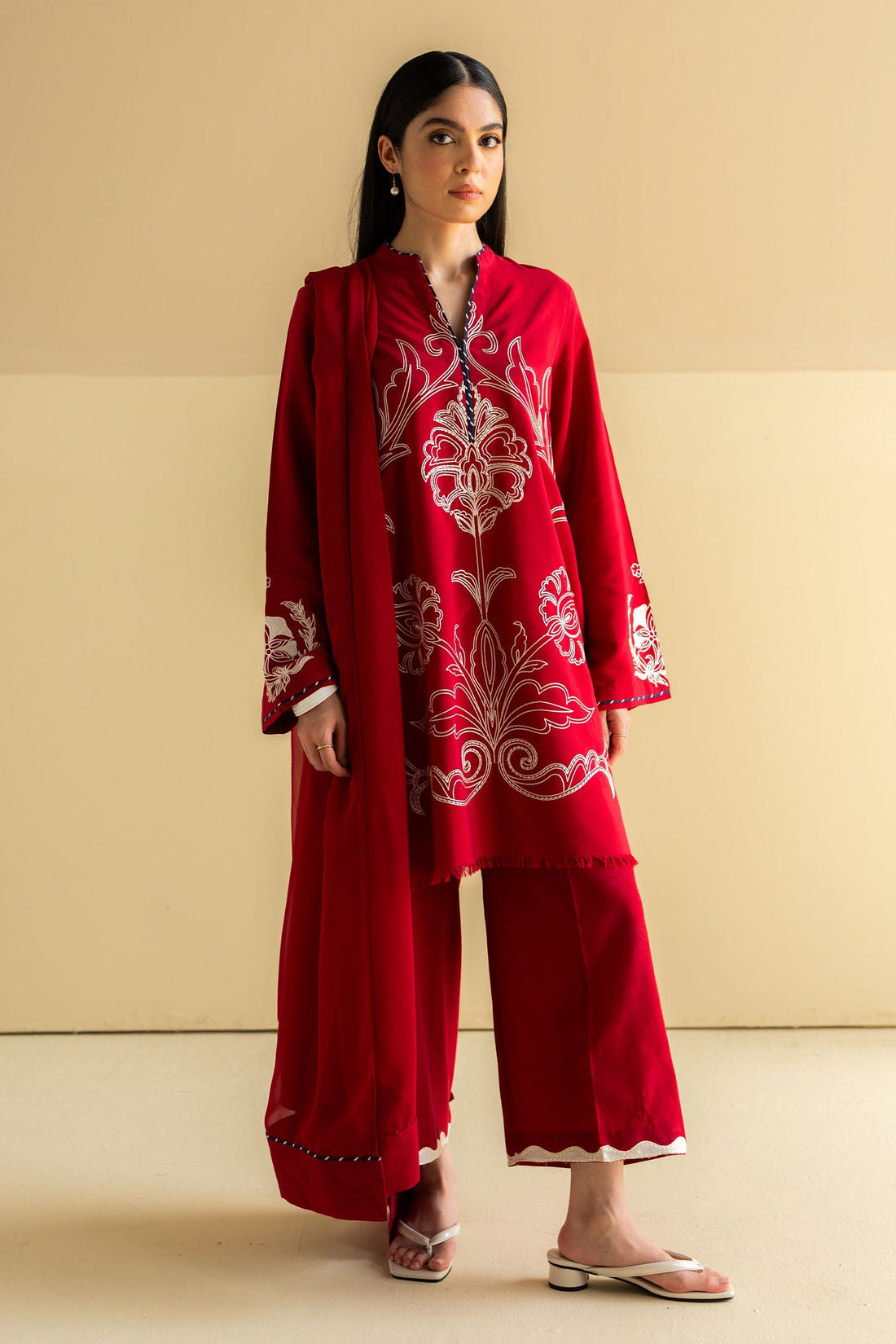 Zara Shahjahan | Pret Wear | ZC-2102 by Zara Shahjahan - Designer Dress - Type: Ladies Clothes - Available at Libayah - 100% Original