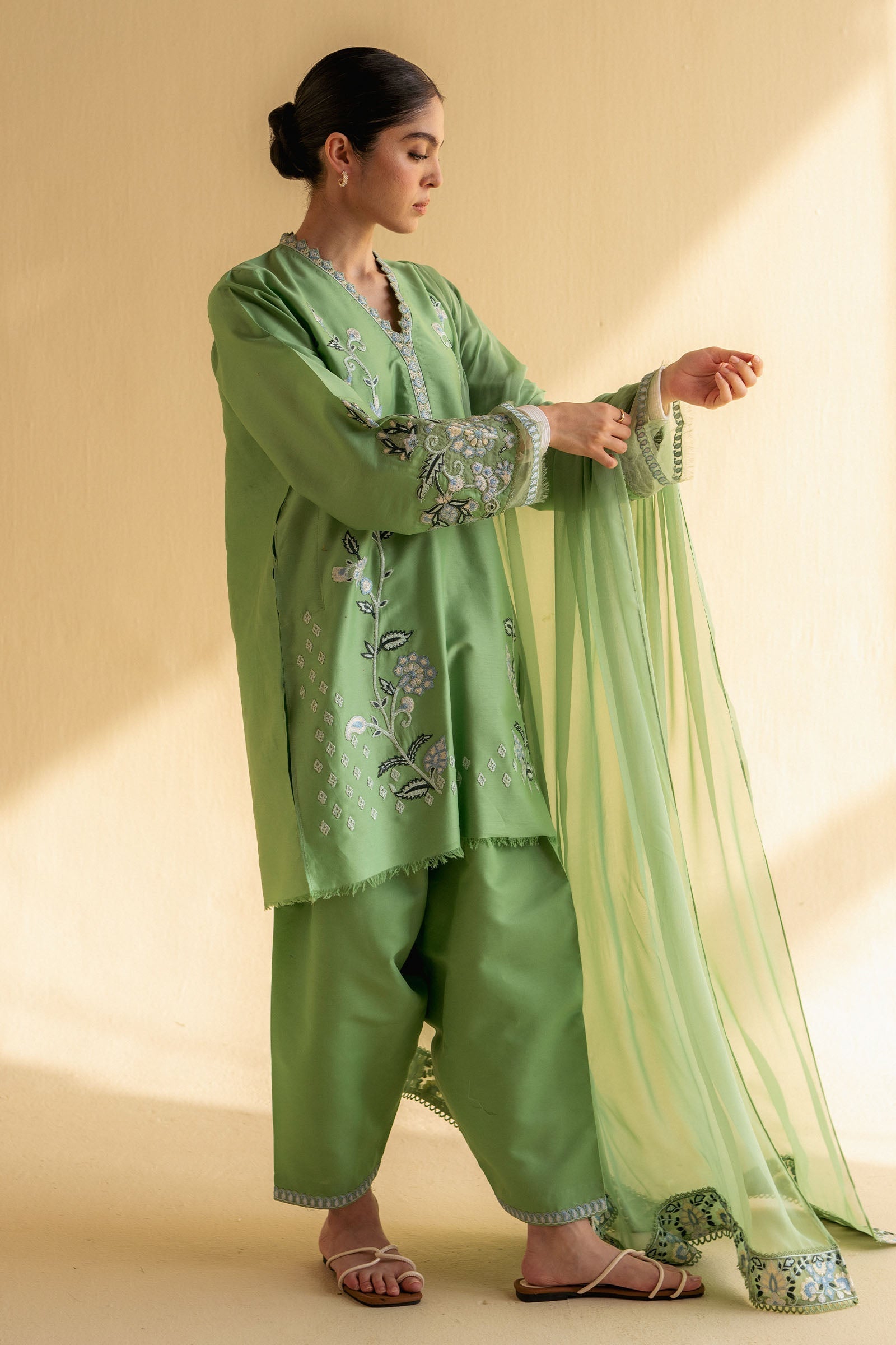 Zara Shahjahan | Pret Wear | ZC-2104 by Zara Shahjahan - Designer Dress - Type: Ladies Clothes - Available at Libayah - 100% Original
