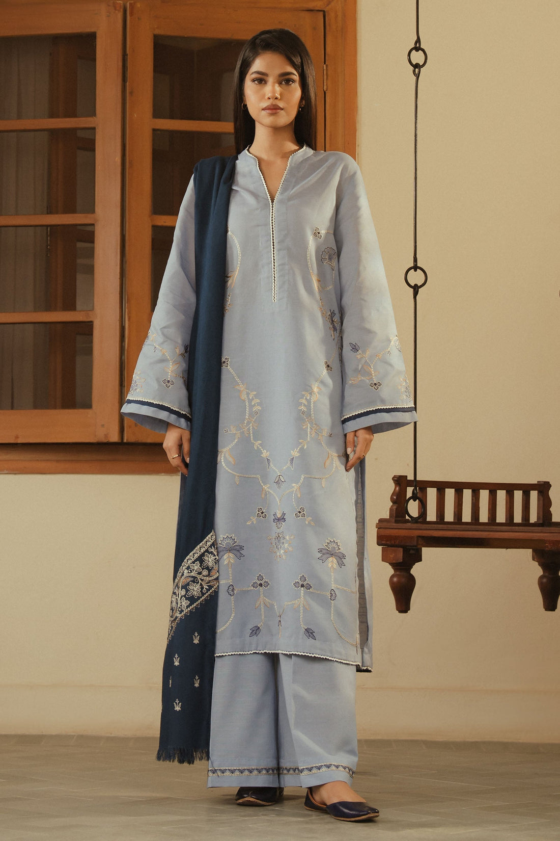Zara Shahjahan | Pret Wear | ZC-2129 by Zara Shahjahan - Designer Dress - Type: Ladies Clothes - Available at Libayah - 100% Original